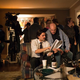 Actor Oscar Isaac and writer David Simon on the set of Show Me a Hero, which premieres Aug. 16 on HBO.
Paul Schiraldi/HBO